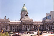 Congress building in Buenos Aires