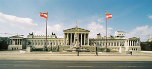 Austrian Parliament in Vienna