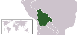 Location of Bolivia